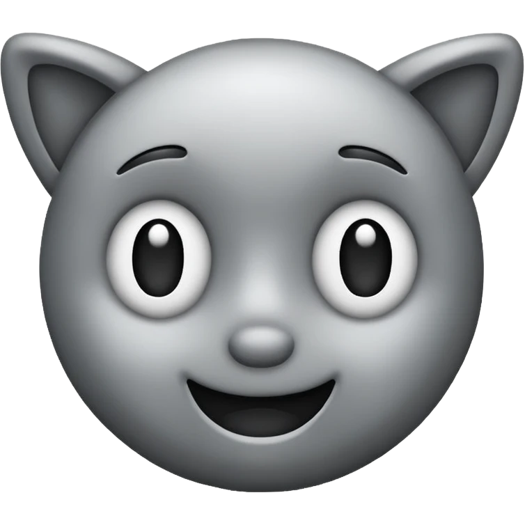 X black and white emoji