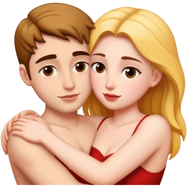 intimate moment between lovers sfw  emoji