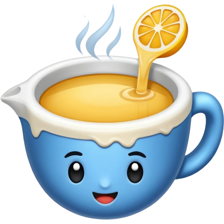 Kupa w całusach emoji