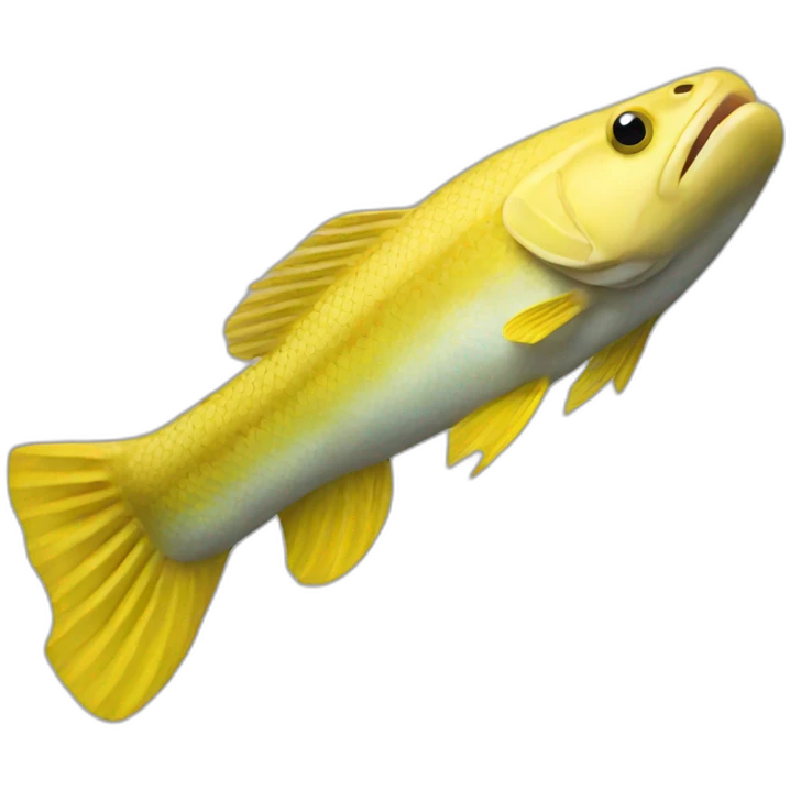 yellow snakehead fish emoji