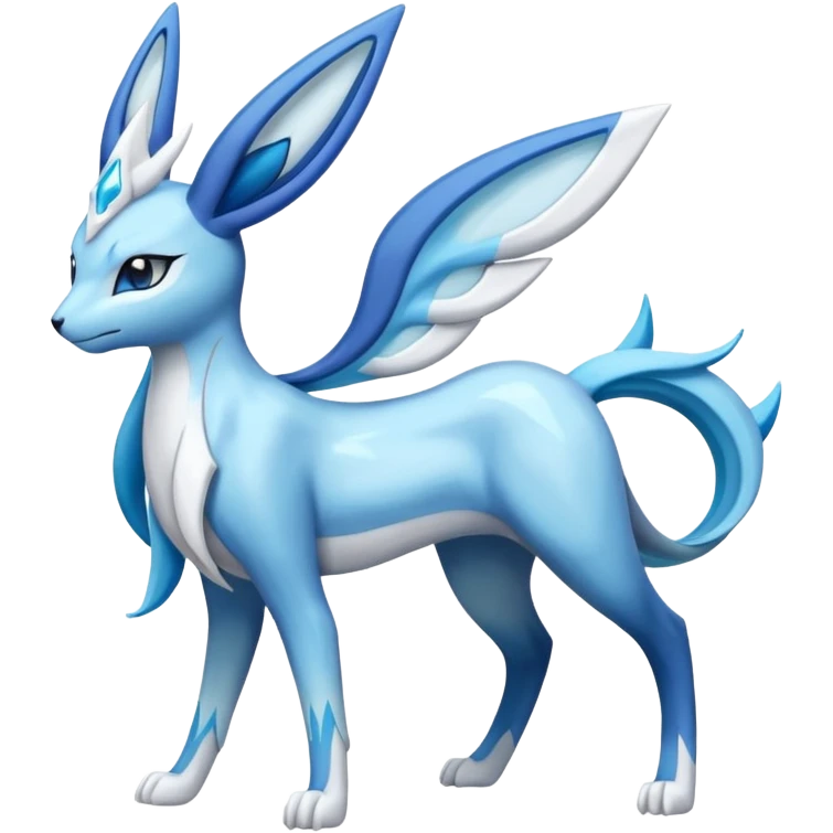 Cresselia-Glaceon-Suicune-Amaura-Dialga-fusion emoji