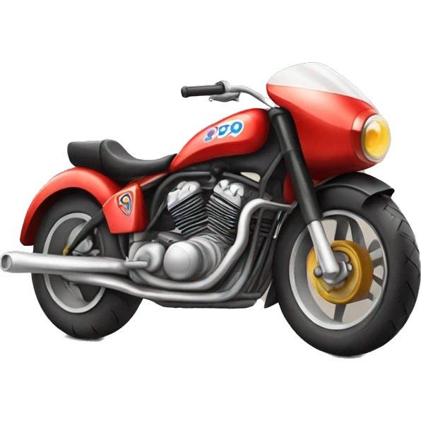 Speedway motorcycle emoji