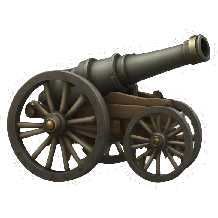 medieveal artillery canon emoji