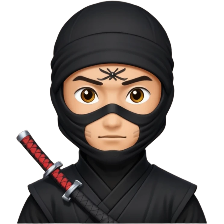Erkek ninja emoji