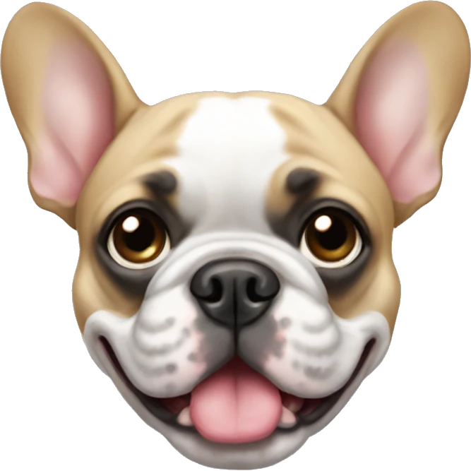 French bulldog emoji