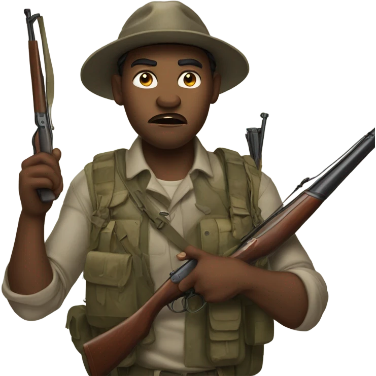 Hunters upset emoji