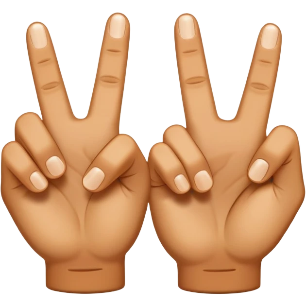 2 fingers inside  emoji