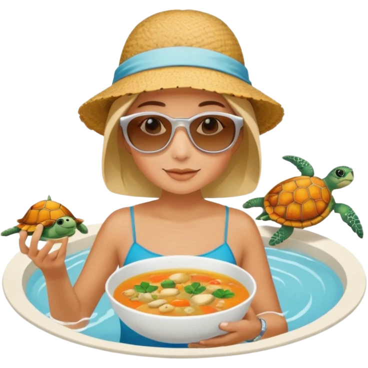 ⛱️🐢🍲 emoji