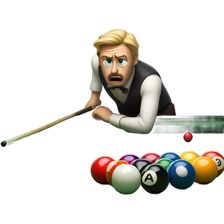 Bad pool player emoji