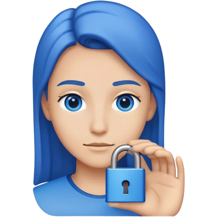 blue loack emoji