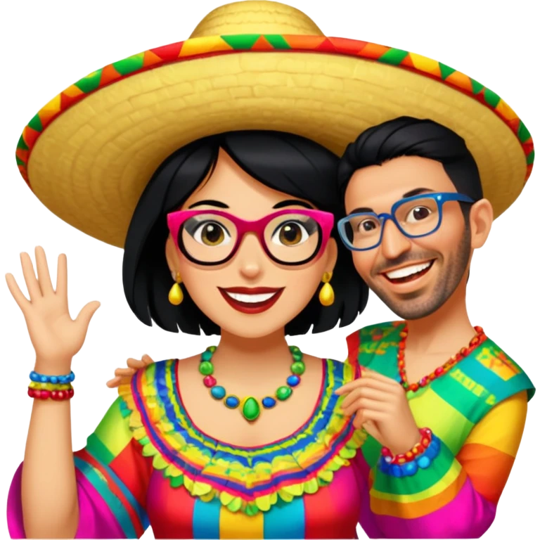 Joyful Reveler emoji
