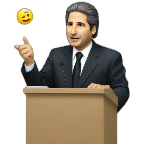 Bachir gemayel speeching emoji