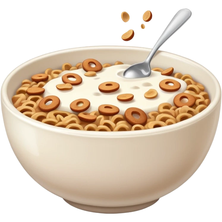 Brown cereal you hurt bowl emoji
