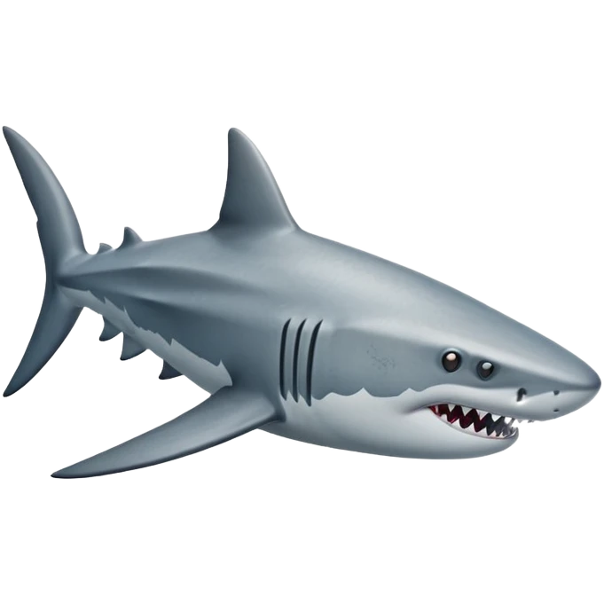 walking shark emoji