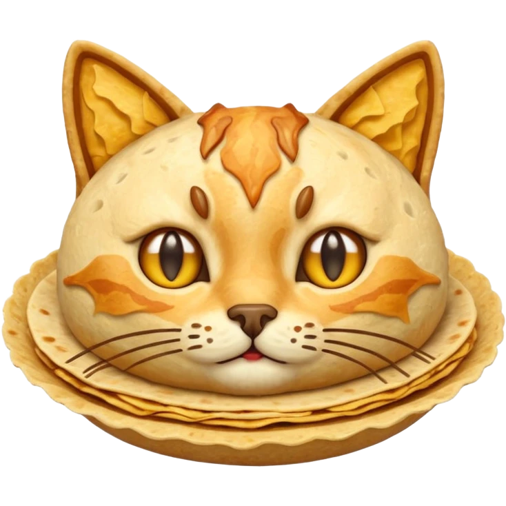 Tortilla cat emoji