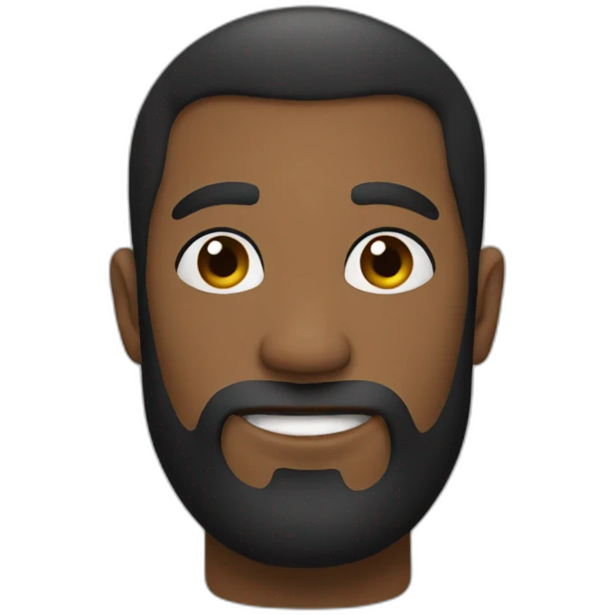 guy with big black foot emoji