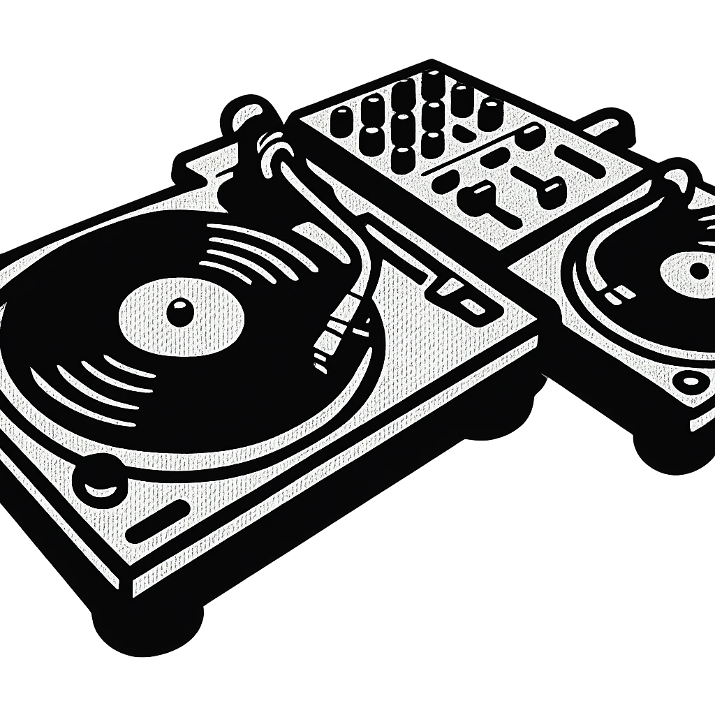DJ turntables emoji