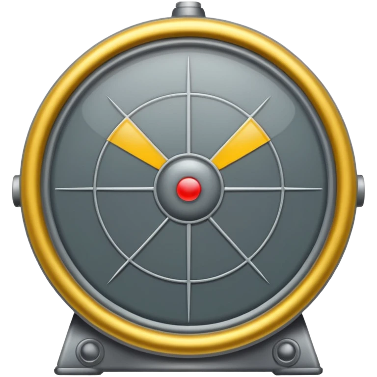 Military radar emoji