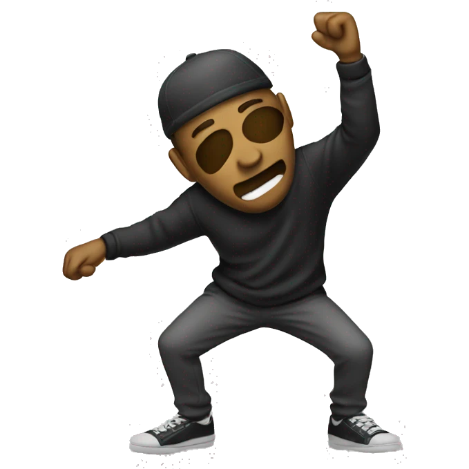 dabbing  emoji