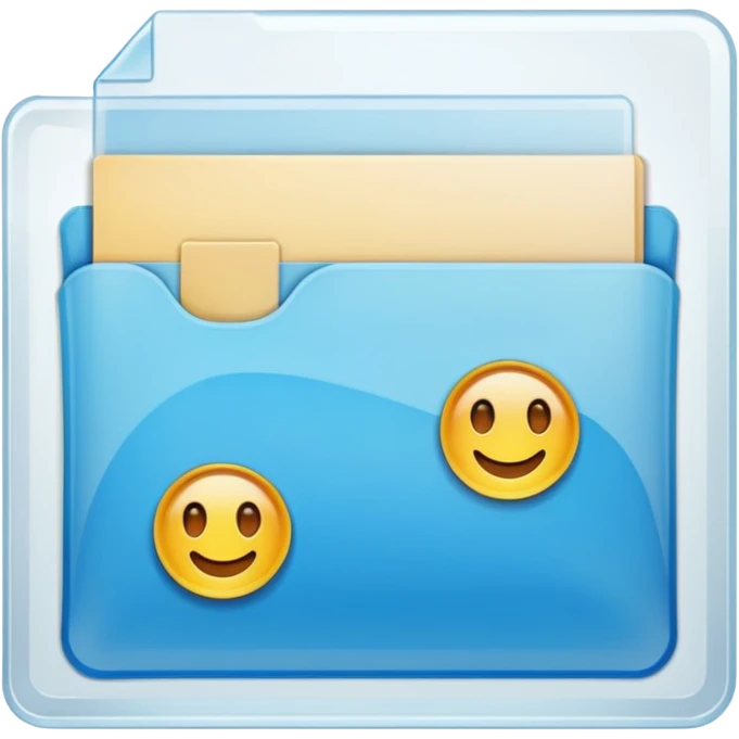 Punched pockets for documents  emoji