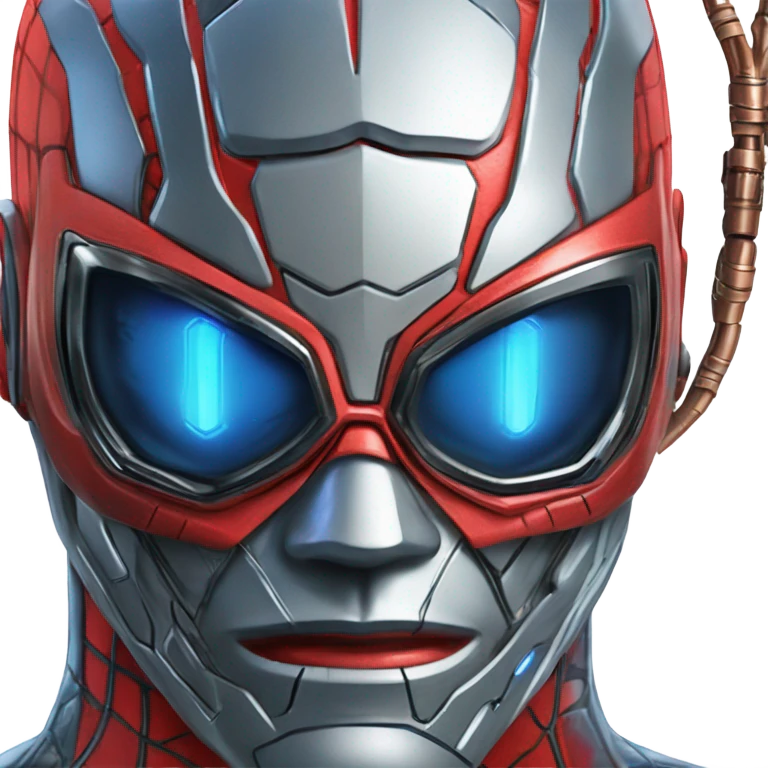 Terminator Spider-man Face emoji