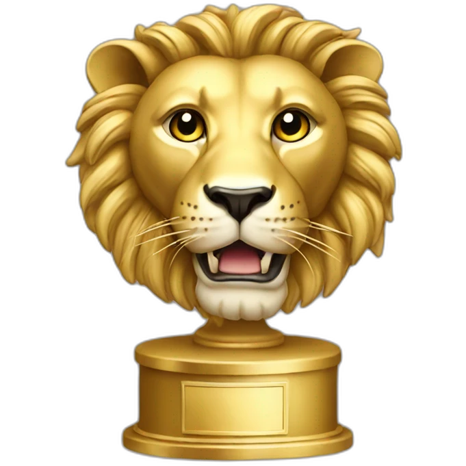 award canne gold lion emoji