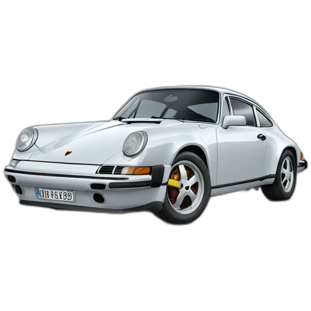 voiture Porsche emoji