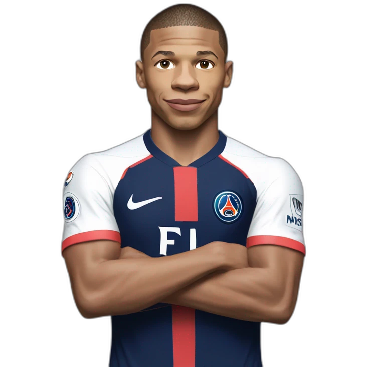 kylian mbappe, psg, buff, world cup, soccer emoji