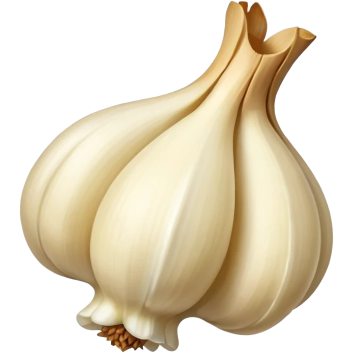 peeled garlic clove emoji