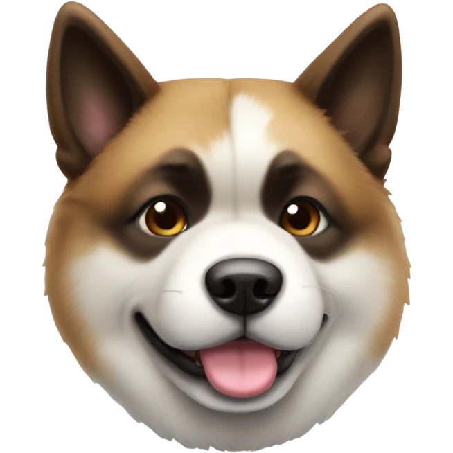 american akita coquette emoji