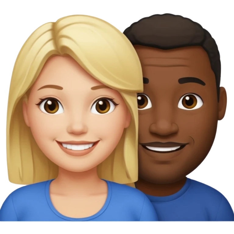 intimacy bbw blonde Mfm black man emoji