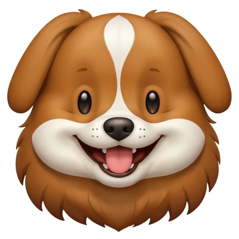 Perro riendose emoji