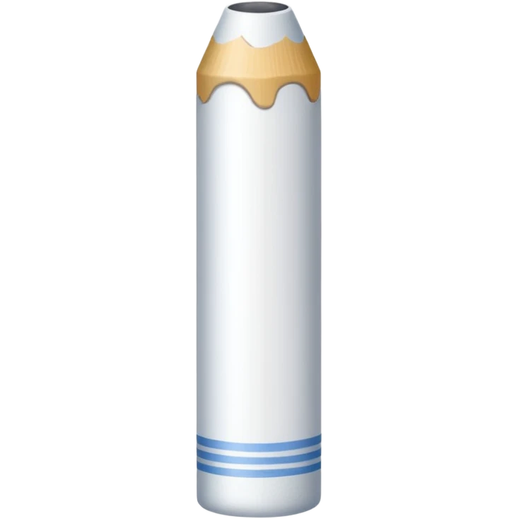 white crayon emoji