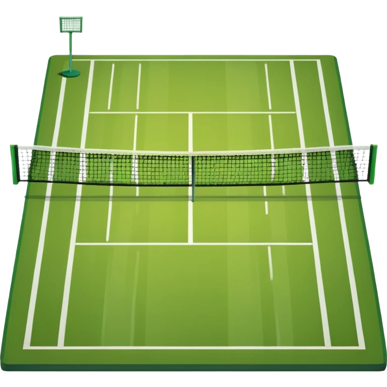 tennis court emoji