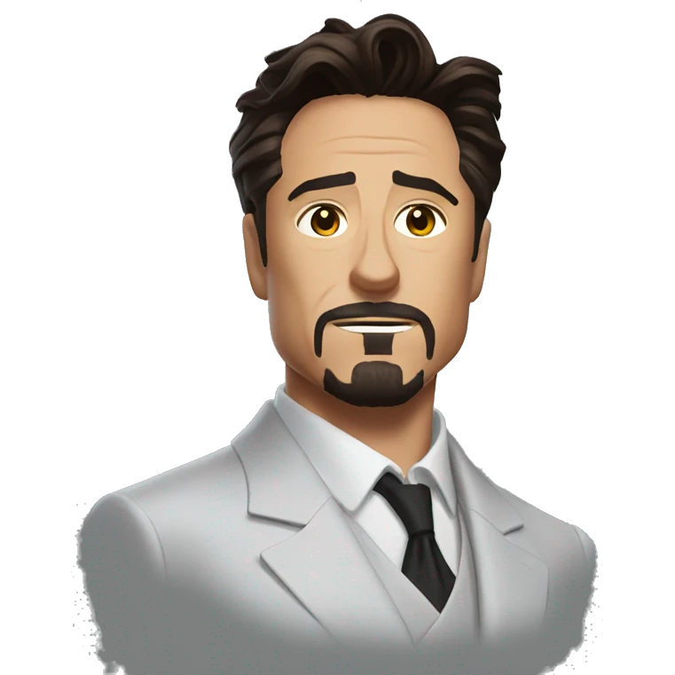Tony stark cool emoji