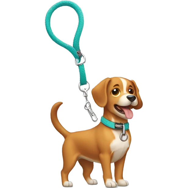 dog leash emoji