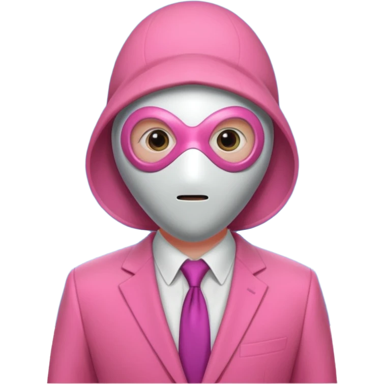 quid Game Guard — Circle mask (pink suit) emoji
