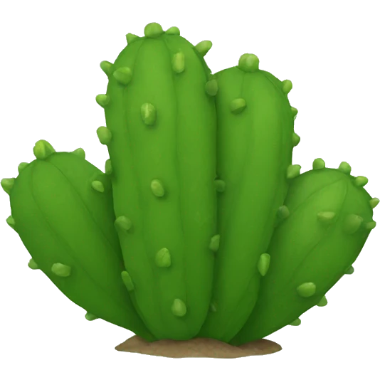 flat Nopal emoji