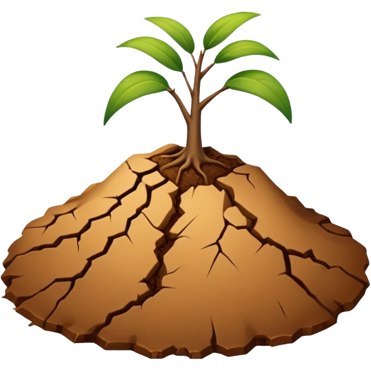 A patch of ground  emoji
