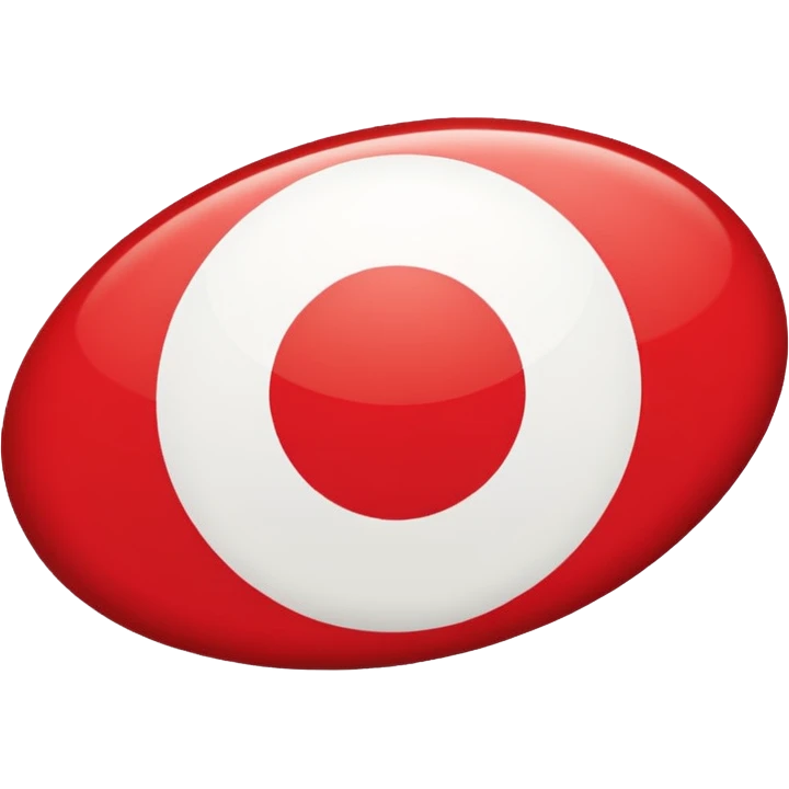 Japan flag thick white border  emoji