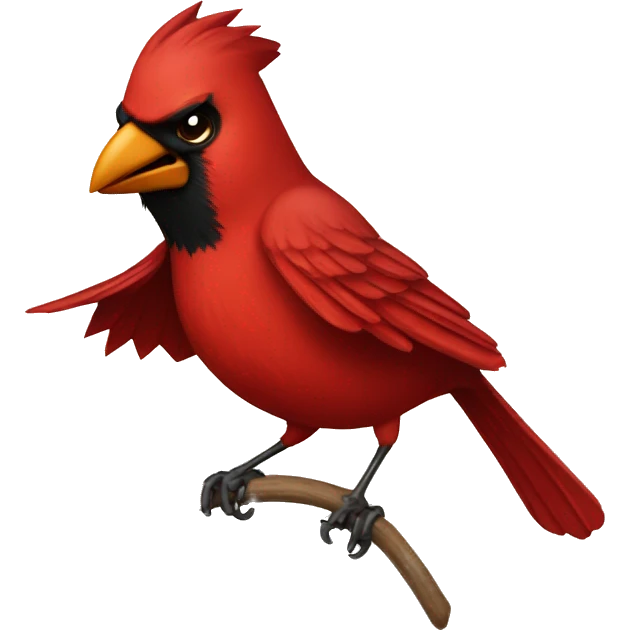 Fighting Cardinal  emoji