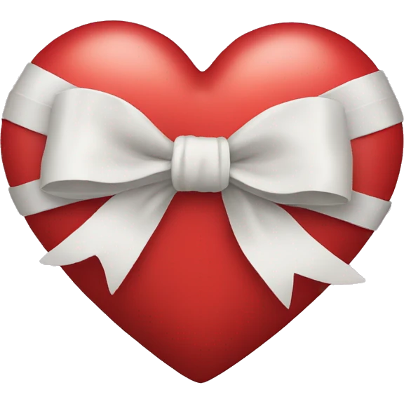 heart with a bow emoji