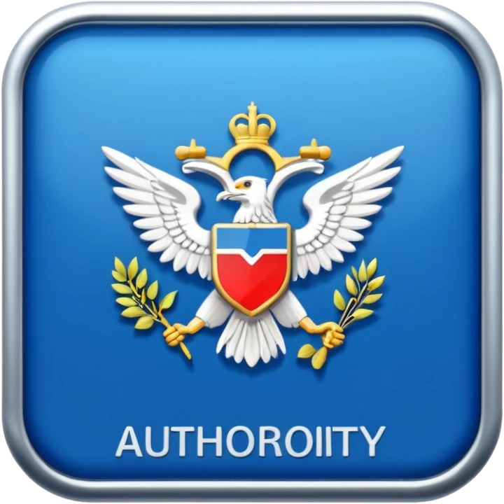 staff badge for administration authority emoji