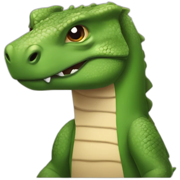 Komodo dragon thumbs down emoji