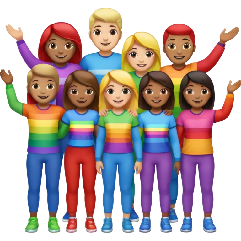 pride charcters emoji