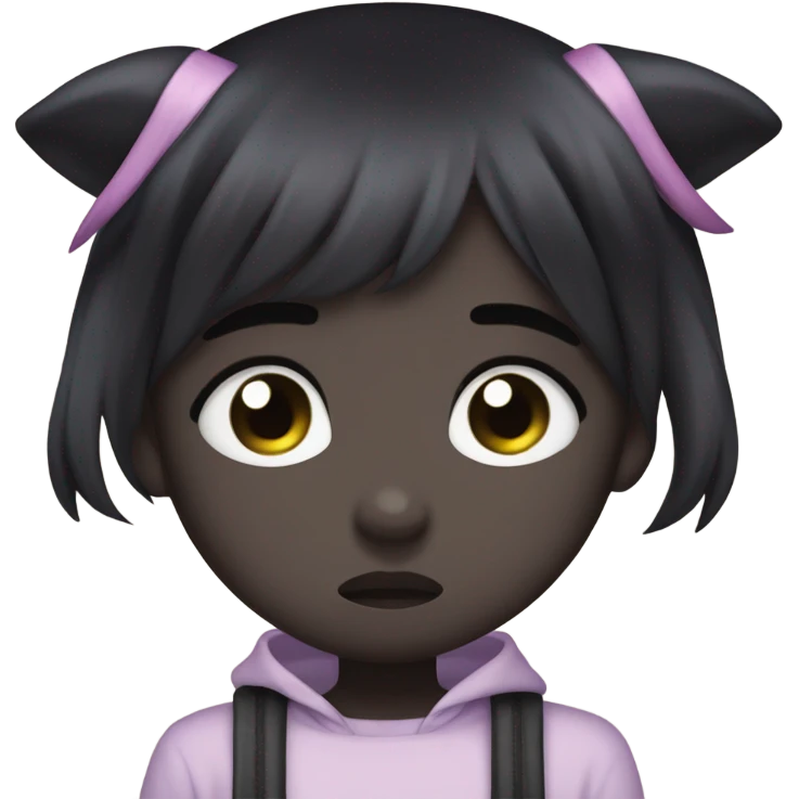 Kuromi sad emoji