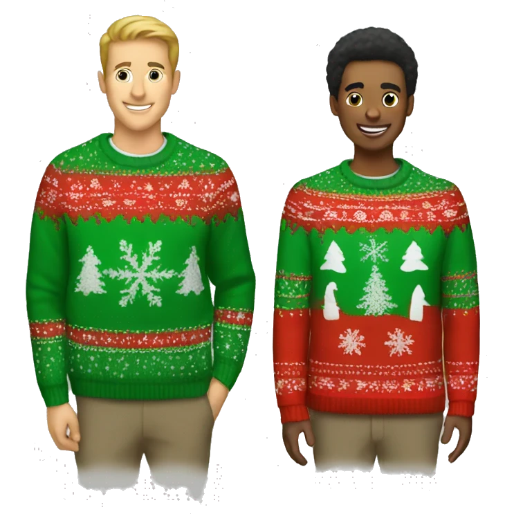 christmas sweater emoji