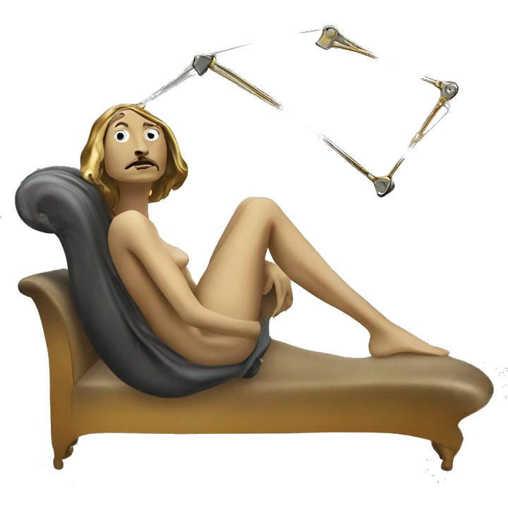Dalí's The Persistence of Memory emoji