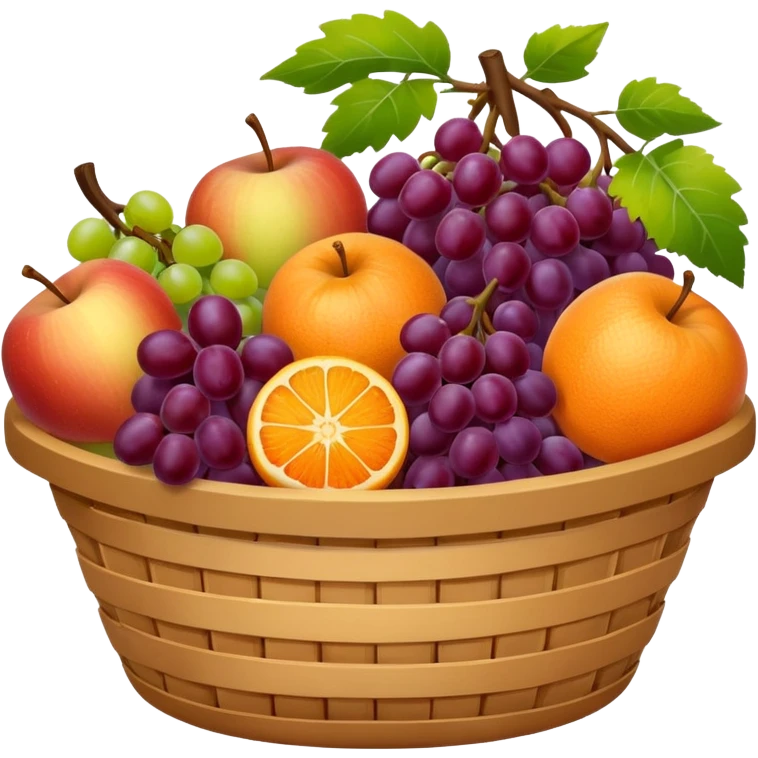 fruits in basket emoji