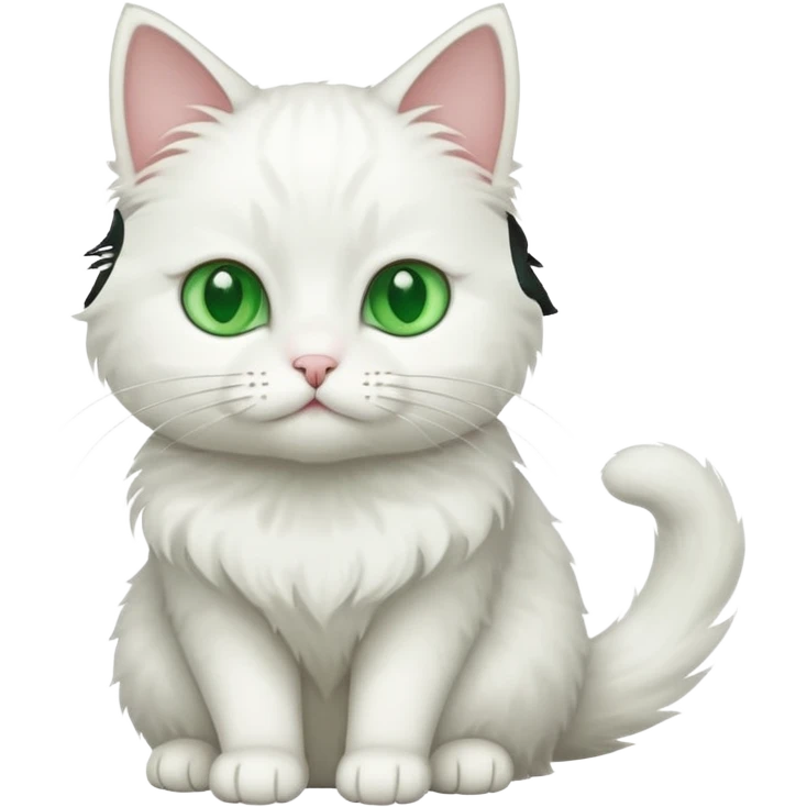 gato blanco emoji